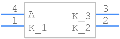 HSMA-A401-U80M1 - Avago Technologies - PCB symbol