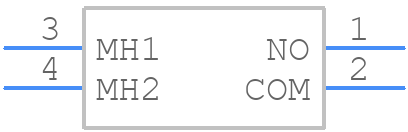 222HMSACRK - CTS - PCB symbol