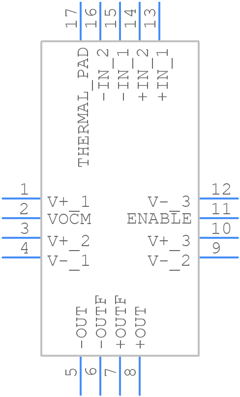 LTC6400IUD-26#PBF - Analog Devices - PCB symbol