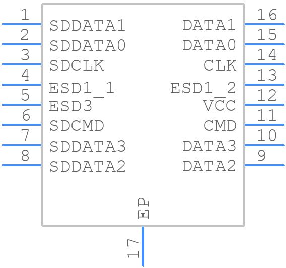 EMI9106 - onsemi - PCB symbol