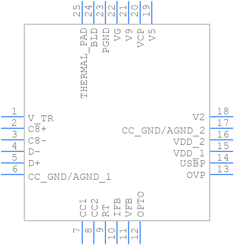 RT7207DGQW - RICHTEK - PCB symbol