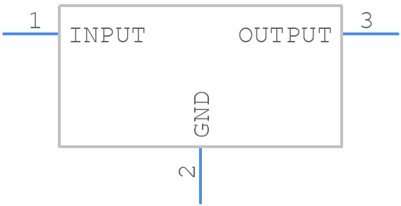 LM7805ACT - onsemi - PCB symbol