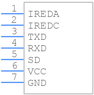 TFBS4650-TT3 - Vishay - PCB symbol