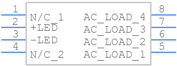 CPC1964BX6 - LITTELFUSE - PCB symbol