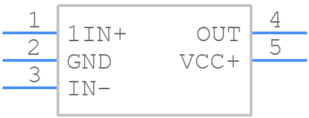 LMV321IDBVRQ1 - Texas Instruments - PCB symbol