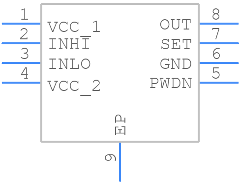 MAX2015ETA+ - Analog Devices - PCB symbol