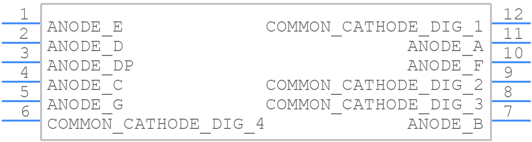 LDQ-N514RI - Lumex - PCB symbol