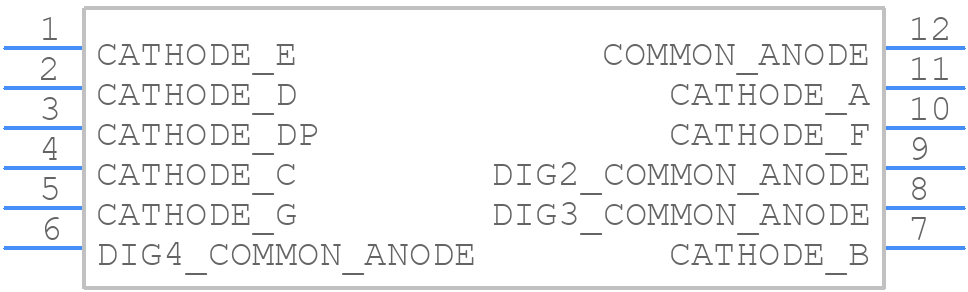 LDQ-M514RI - Lumex - PCB symbol