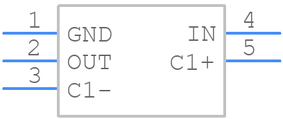 MAX1683EUK+ - Analog Devices - PCB symbol