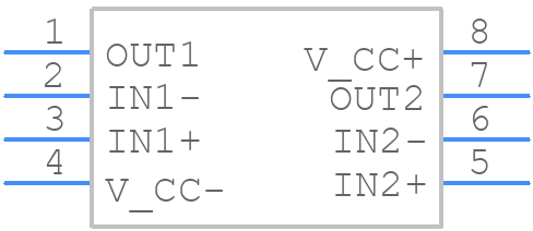 TS1852IST - STMicroelectronics - PCB symbol