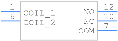 G6E-134PL-ST-US-DC5 - OMRON Electronics - PCB symbol