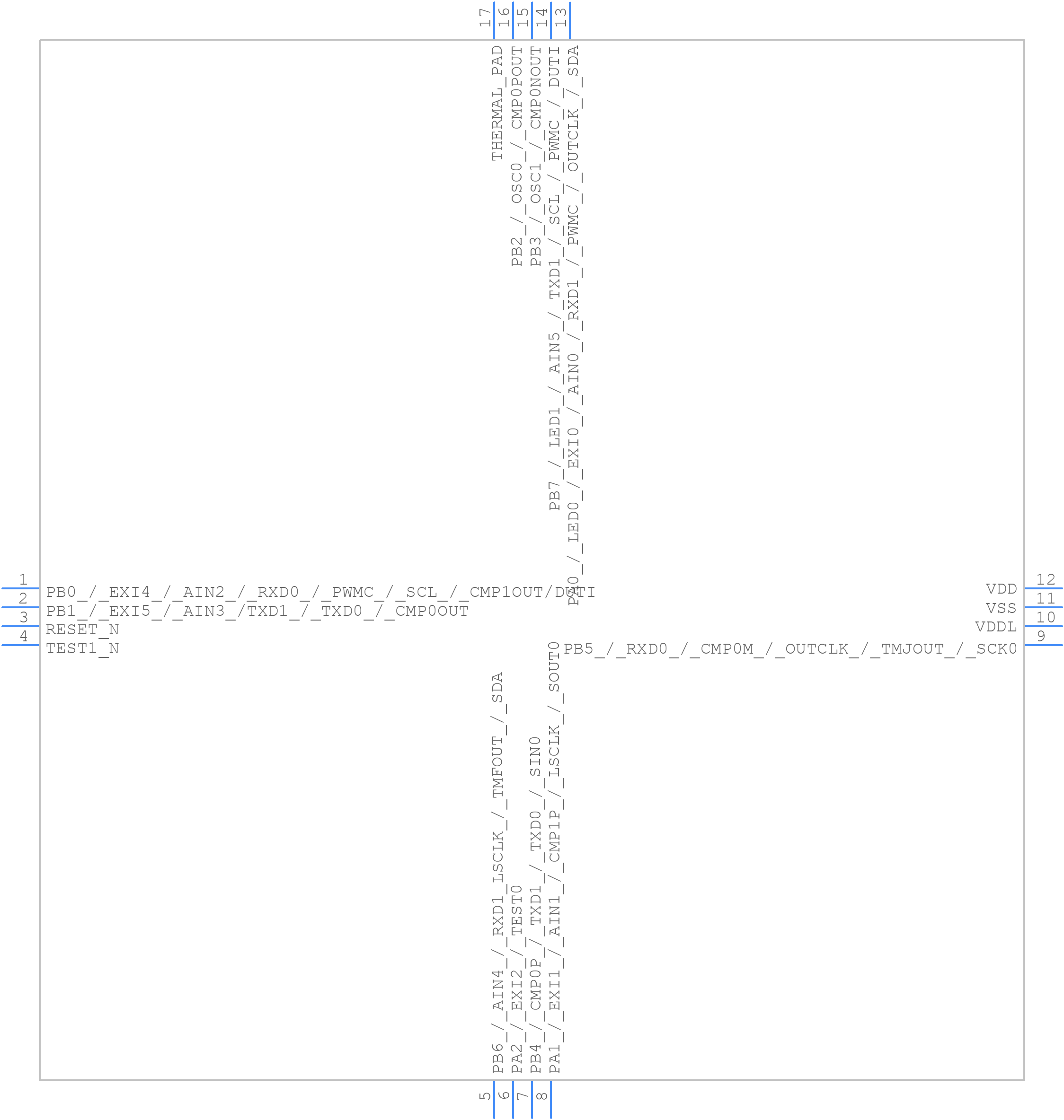 ML620Q132-GD - LAPIS SEMICONDUCTOR - PCB symbol