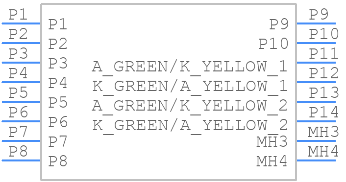 6-2301994-2 - TE Connectivity - PCB symbol