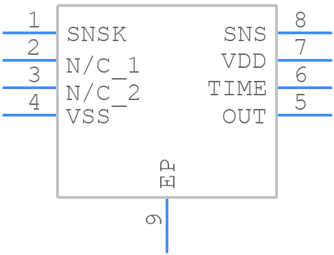 AT42QT1012-MAHR - Microchip - PCB symbol
