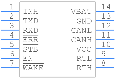 AMIS41682CANM1RG - onsemi - PCB symbol