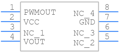 A1359LLETR-RP-T - Allegro Microsystems - PCB symbol