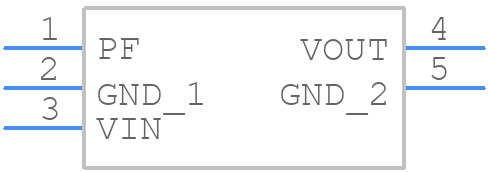 NCV4295CSN50T1G - onsemi - PCB symbol