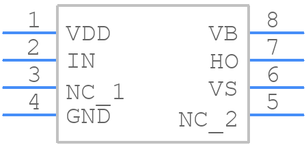 FAN73711MX - onsemi - PCB symbol