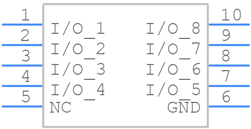 SP4065-08ATG - LITTELFUSE - PCB symbol
