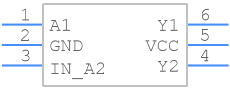 NL27WZ14DTT1 - onsemi - PCB symbol