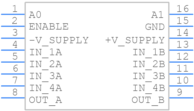 HI1-0549-2Z - Renesas Electronics - PCB symbol