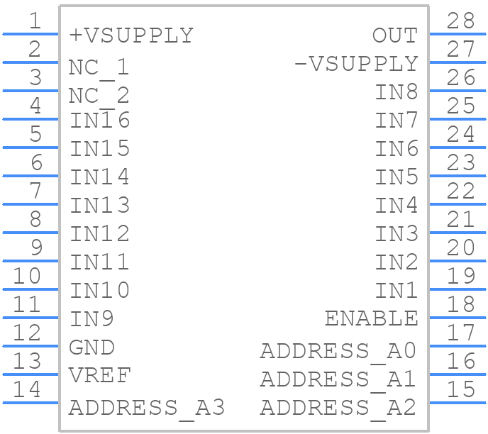 HI1-0546-2Z - Renesas Electronics - PCB symbol