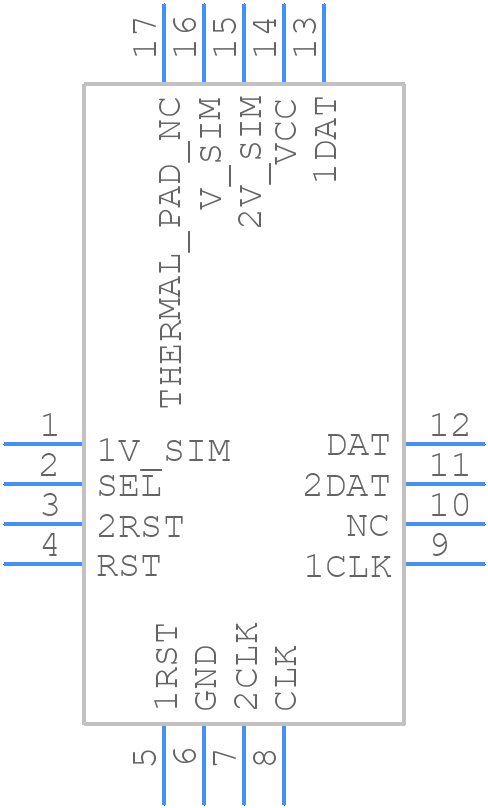FSA2567MPX - onsemi - PCB symbol
