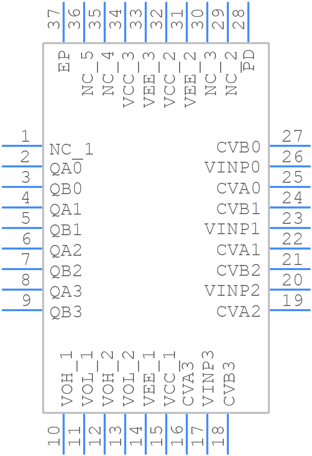 ISL55143IRZEVAL1Z - Renesas Electronics - PCB symbol