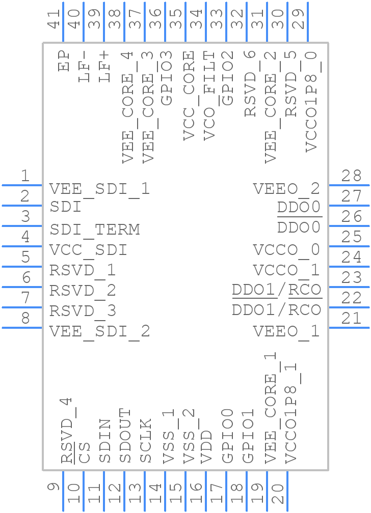 GS12341-INE3 - SEMTECH - PCB symbol