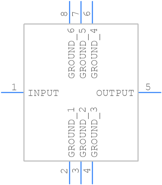 BFCN-5100+ - Mini-Circuits - PCB symbol