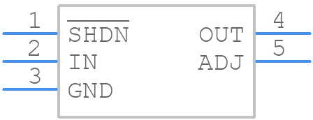 LT1963ET#06PBF - Analog Devices - PCB symbol