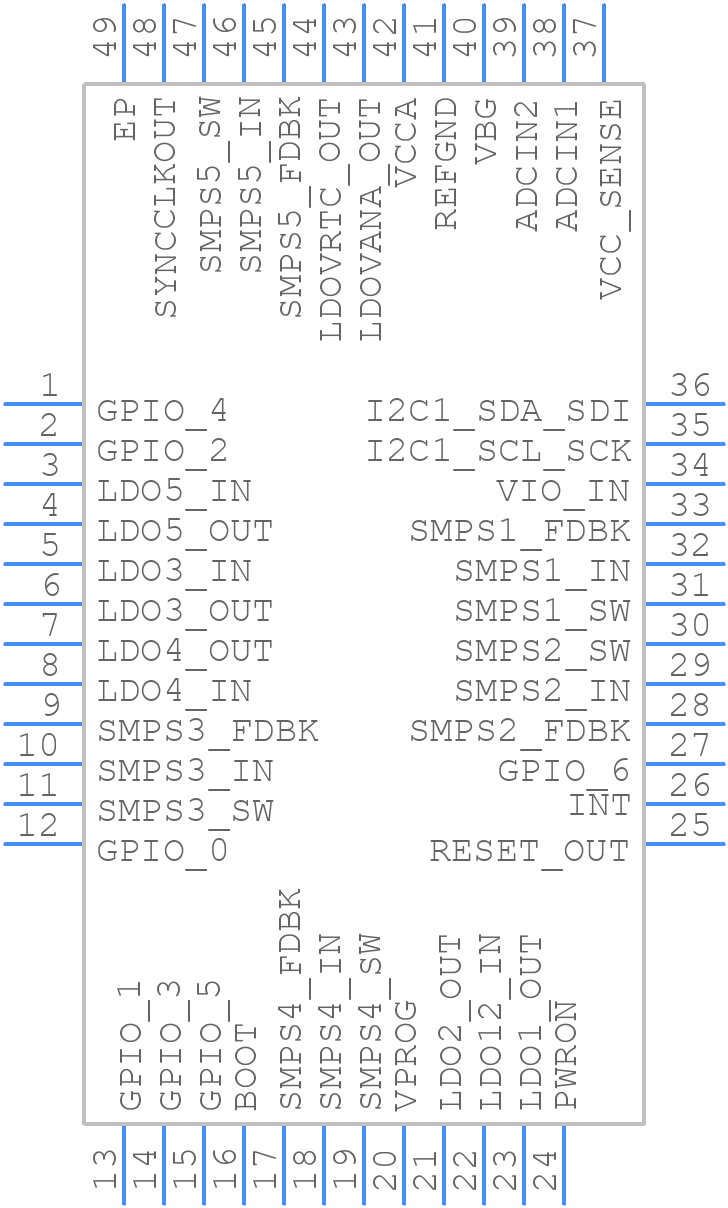 O917A152TRGZRQ1 - Texas Instruments - PCB symbol