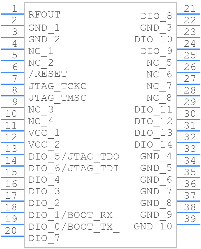 450-0178C - Laird Technologies - PCB symbol