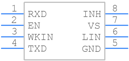 ATA663211-GAQW - Microchip - PCB symbol