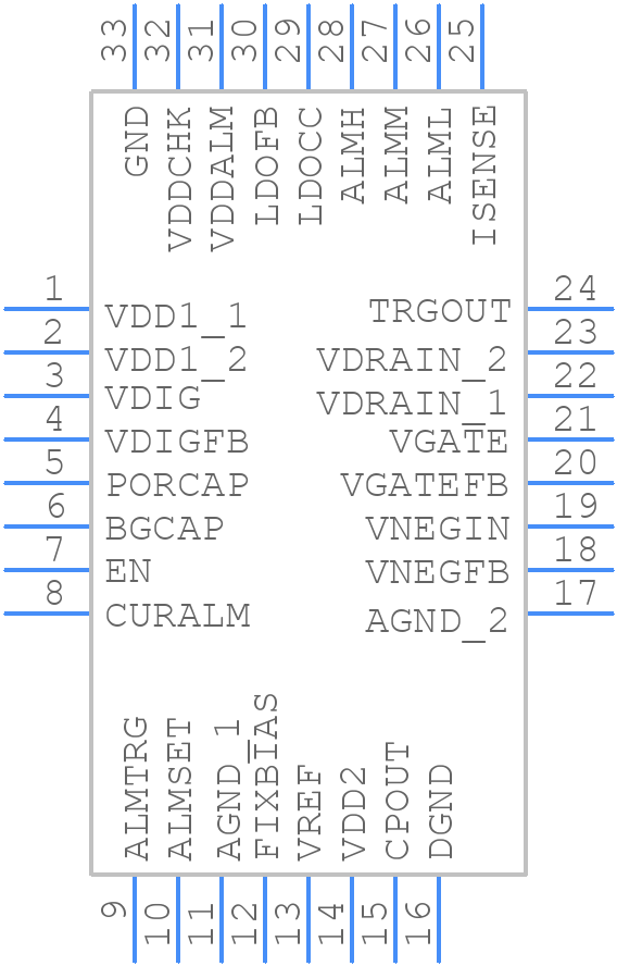 HMC920LP5ETR - Analog Devices - PCB symbol