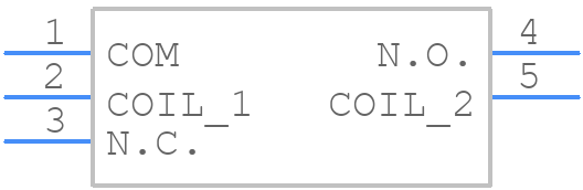 JS1F-12V-F - Panasonic - PCB symbol