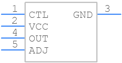 BD00KA5WFP-E2 - ROHM Semiconductor - PCB symbol