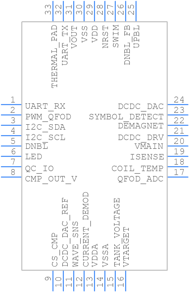 STWBC-EPTR - STMicroelectronics - PCB symbol