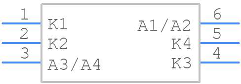 NSDEMP11XV6T1G - onsemi - PCB symbol