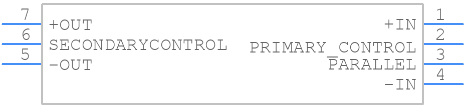 V300C48C150BL - VICOR - PCB symbol