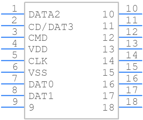 5045280892 - Molex - PCB symbol