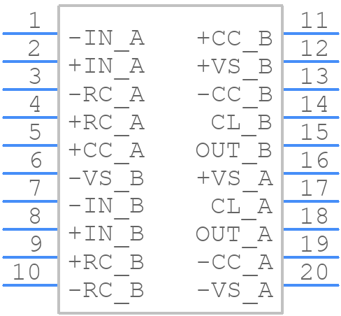 PA79DK - Apex Microtechnology - PCB symbol