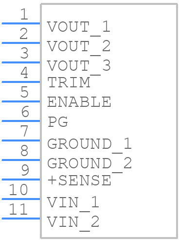 D12F200A - Delta Electronics - PCB symbol