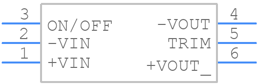 S36SE3R305NRFB - Delta Electronics - PCB symbol