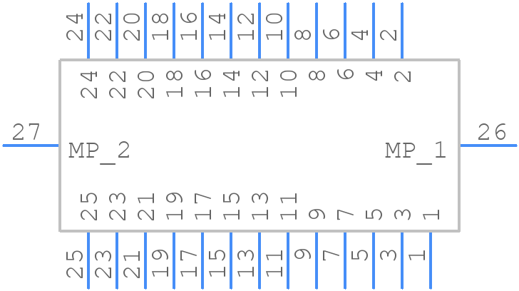 FH35C-25S-0.3SHW(50) - Hirose - PCB symbol