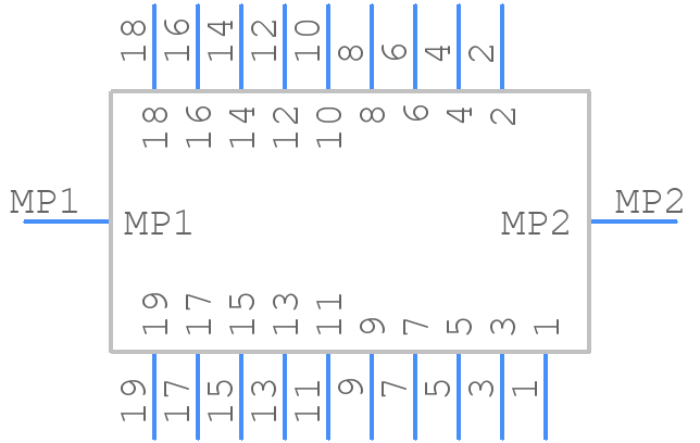 FH35C-19S-0.3SHW(50) - Hirose - PCB symbol