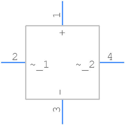 2W08G - onsemi - PCB symbol