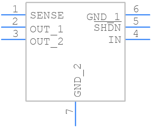LT3008EDC-3.3#TRPBF - Analog Devices - PCB symbol
