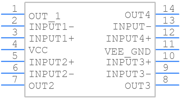LM324ADG - onsemi - PCB symbol