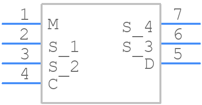 TOP242GN - Power Integrations - PCB symbol